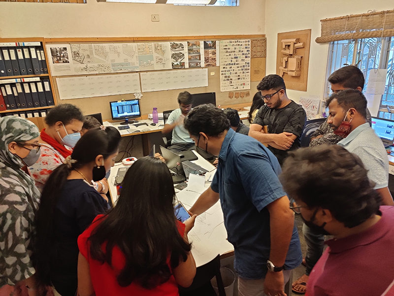 Workshop on Model making for Applied Art, Masters of Visual Arts